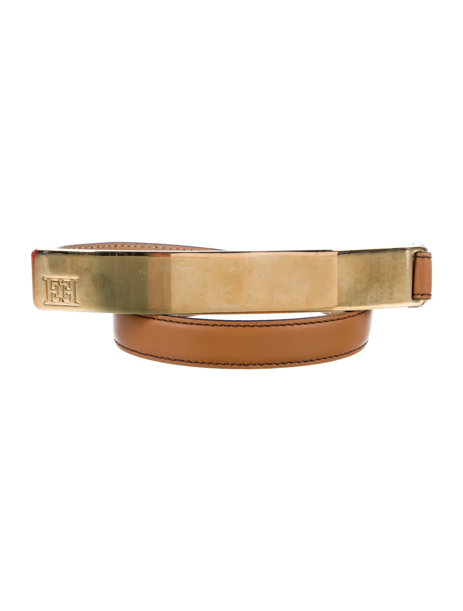 Escada Skinny Leather Belt