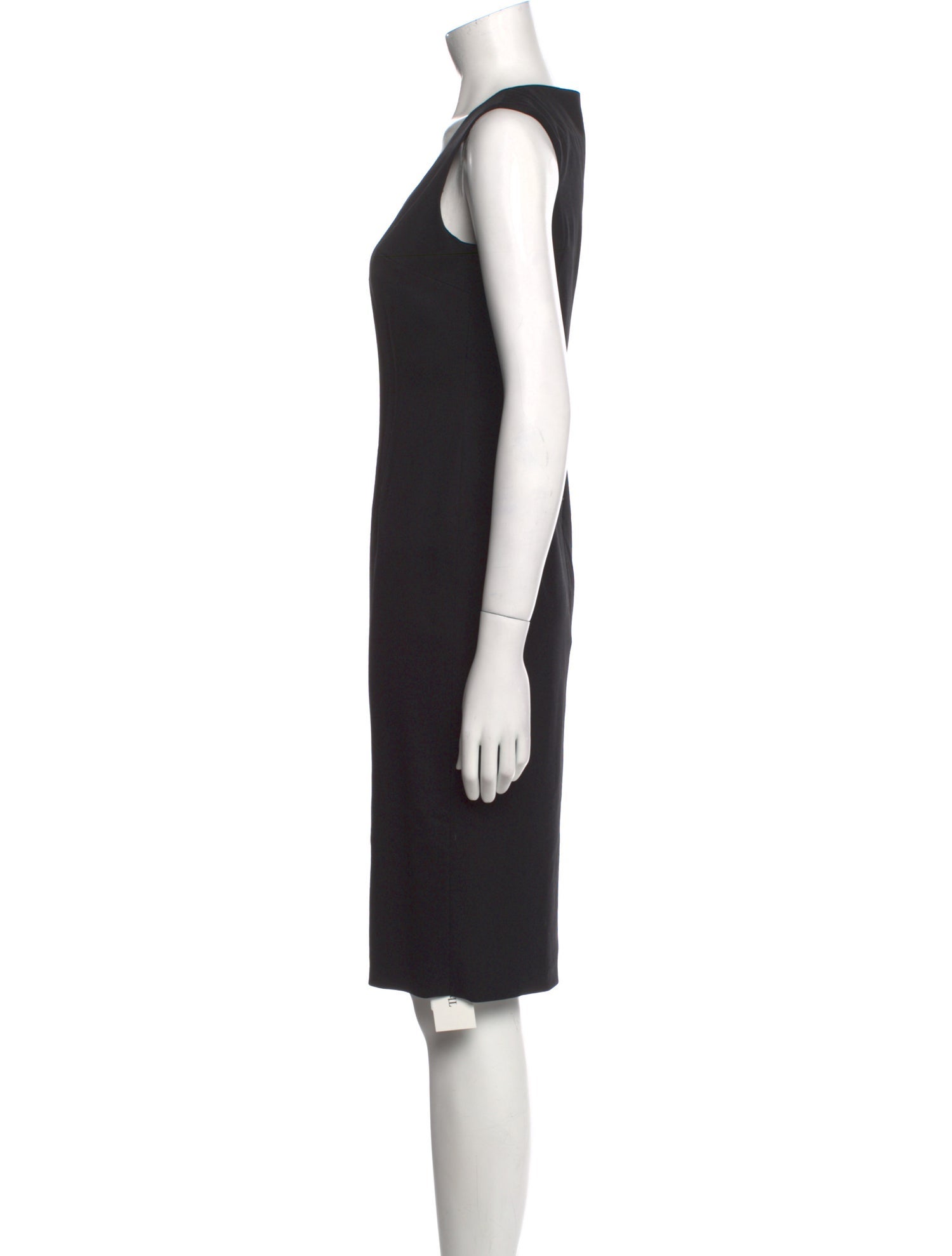 Escada Virgin Wool Knee-Length Dress