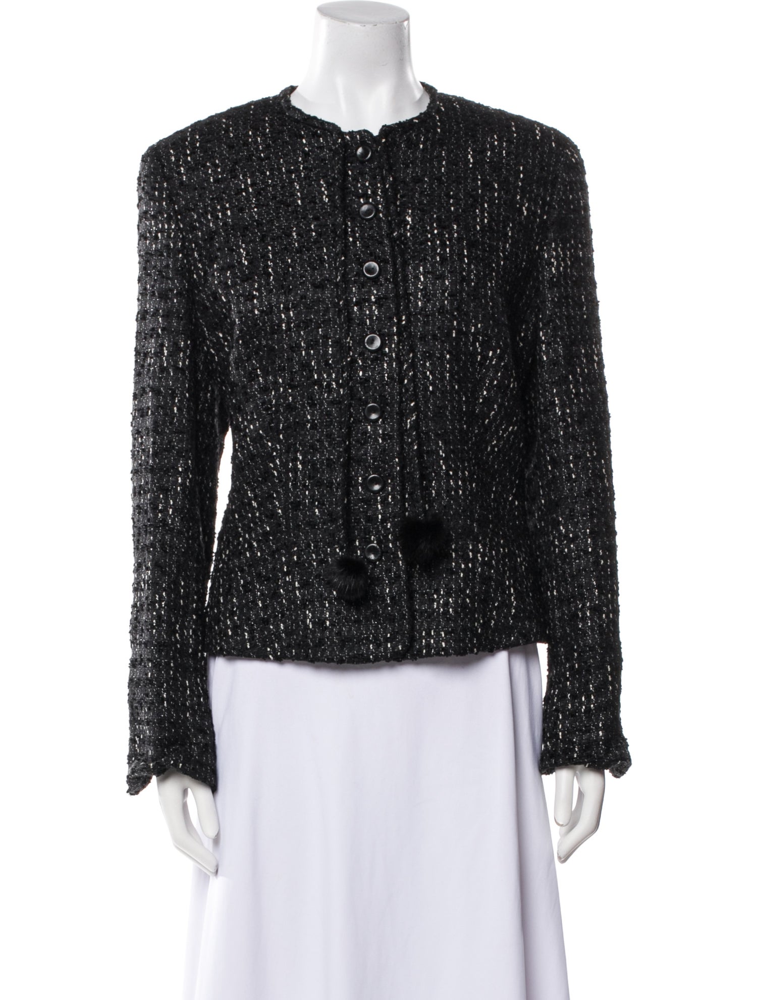 Escada Tweed Pattern Jacket