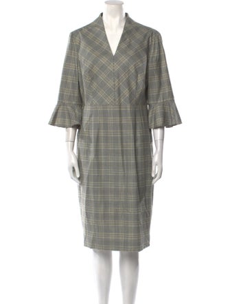 Escada Wool Midi Length Dress