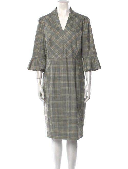 Escada Wool Midi Length Dress