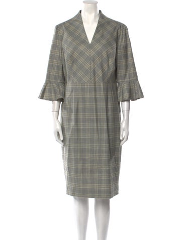 Escada Dresses Wool Midi Length Dress Us12, De42 | XL