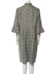 Escada Wool Midi Length Dress
