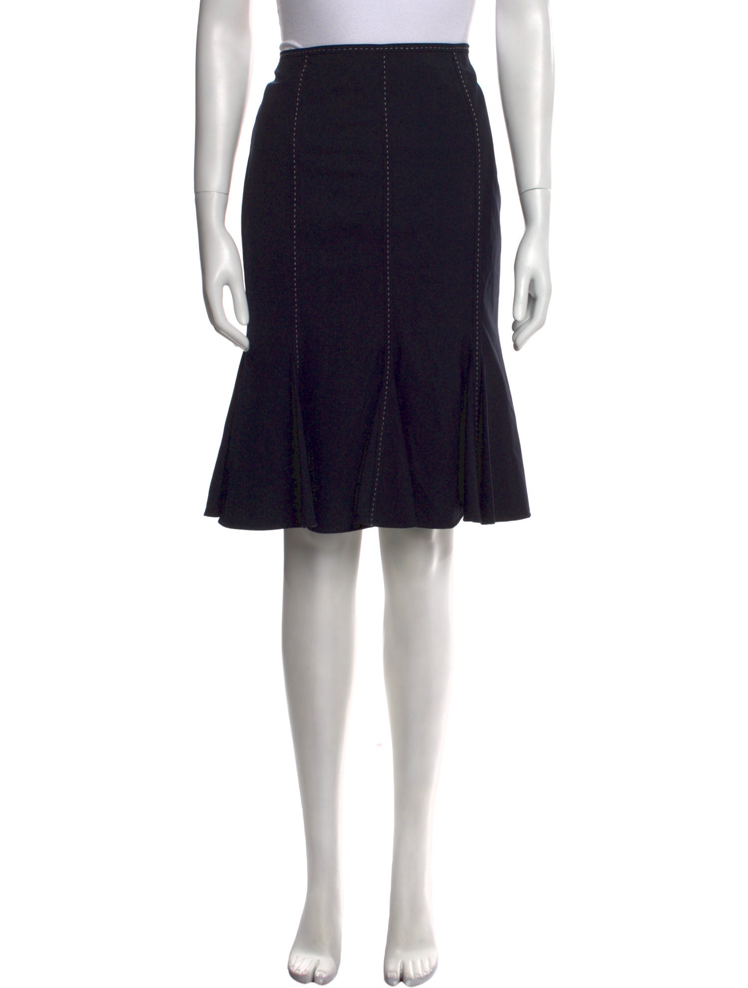 Escada Wool Knee-Length Skirt