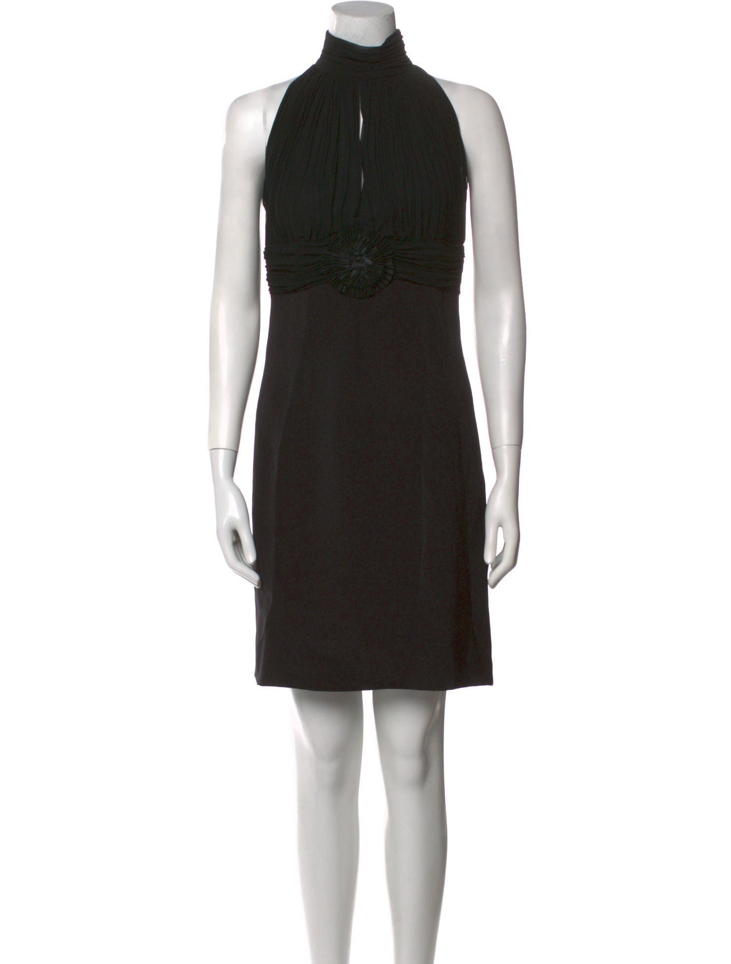 Escada Virgin Wool Knee-Length Dress