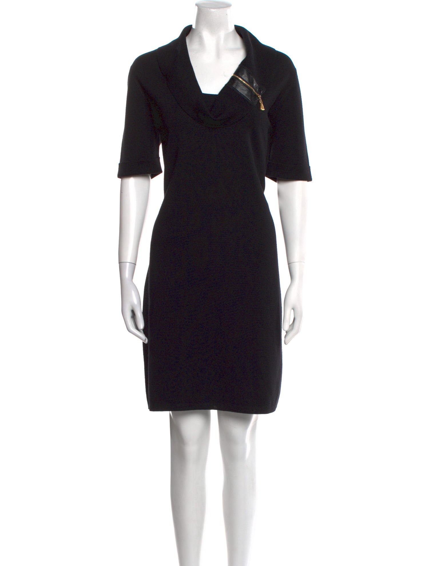 Escada Wool Knee-Length Dress