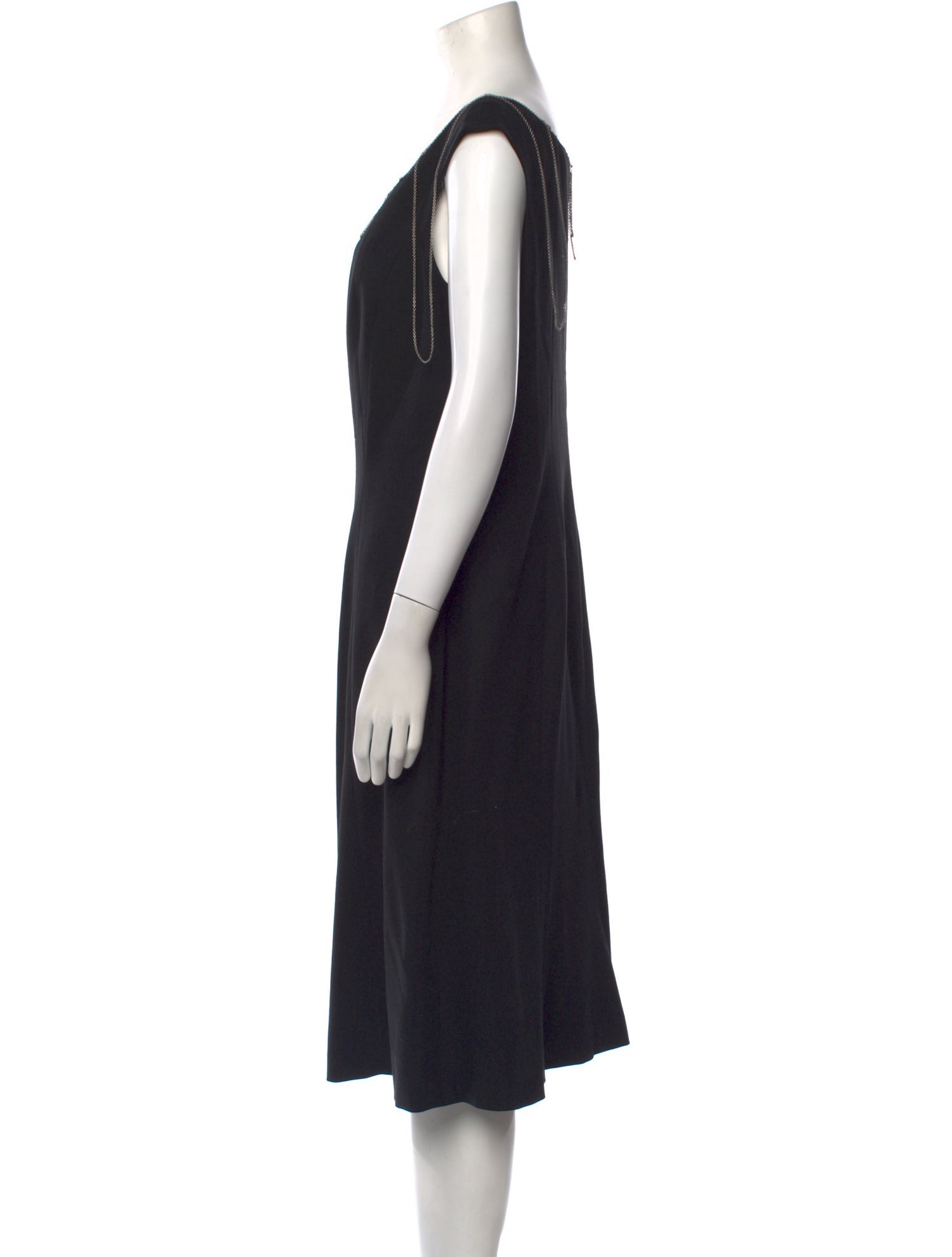 Escada Wool Midi Length Dress