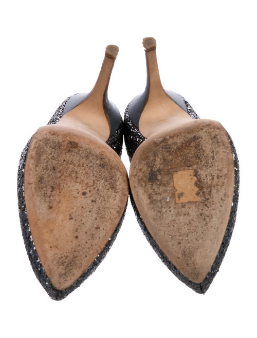 Escada Glitter Pumps