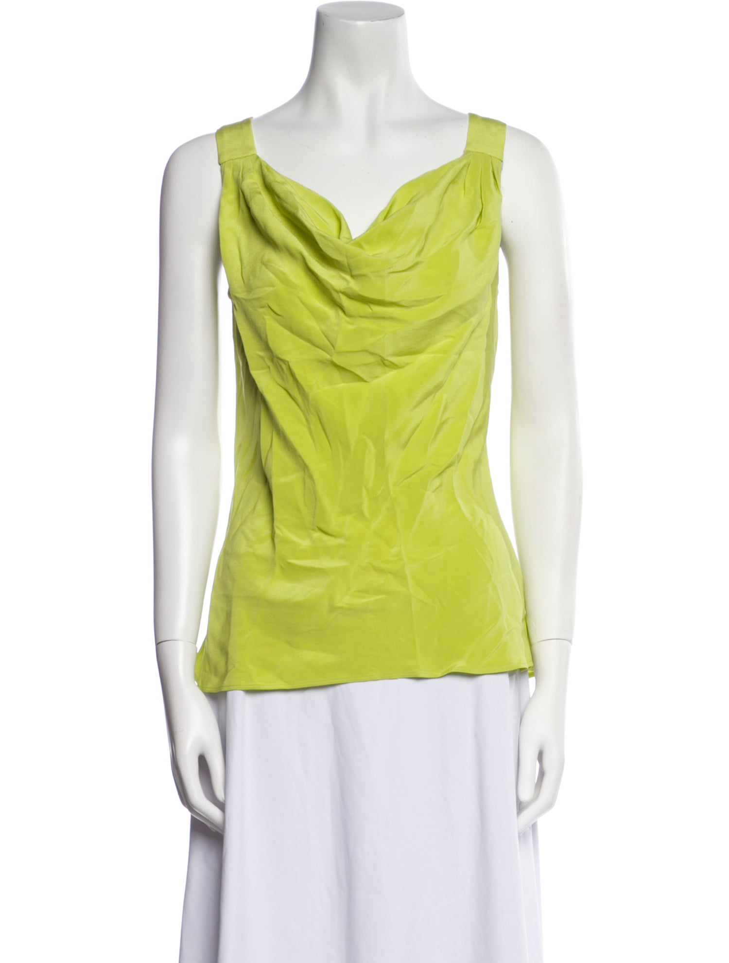 Escada Cowl Neck Sleeveless Top