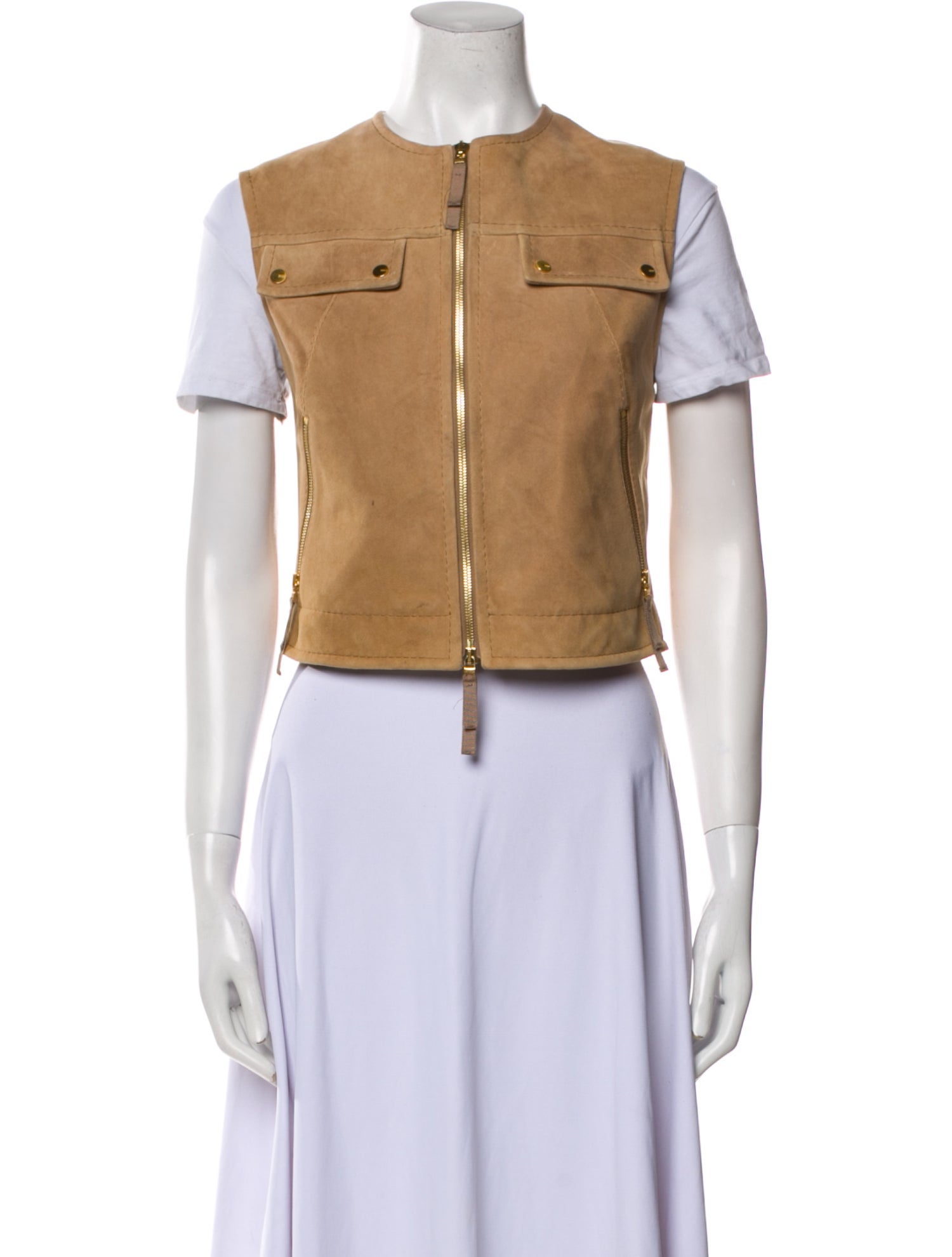Escada Leather Vest