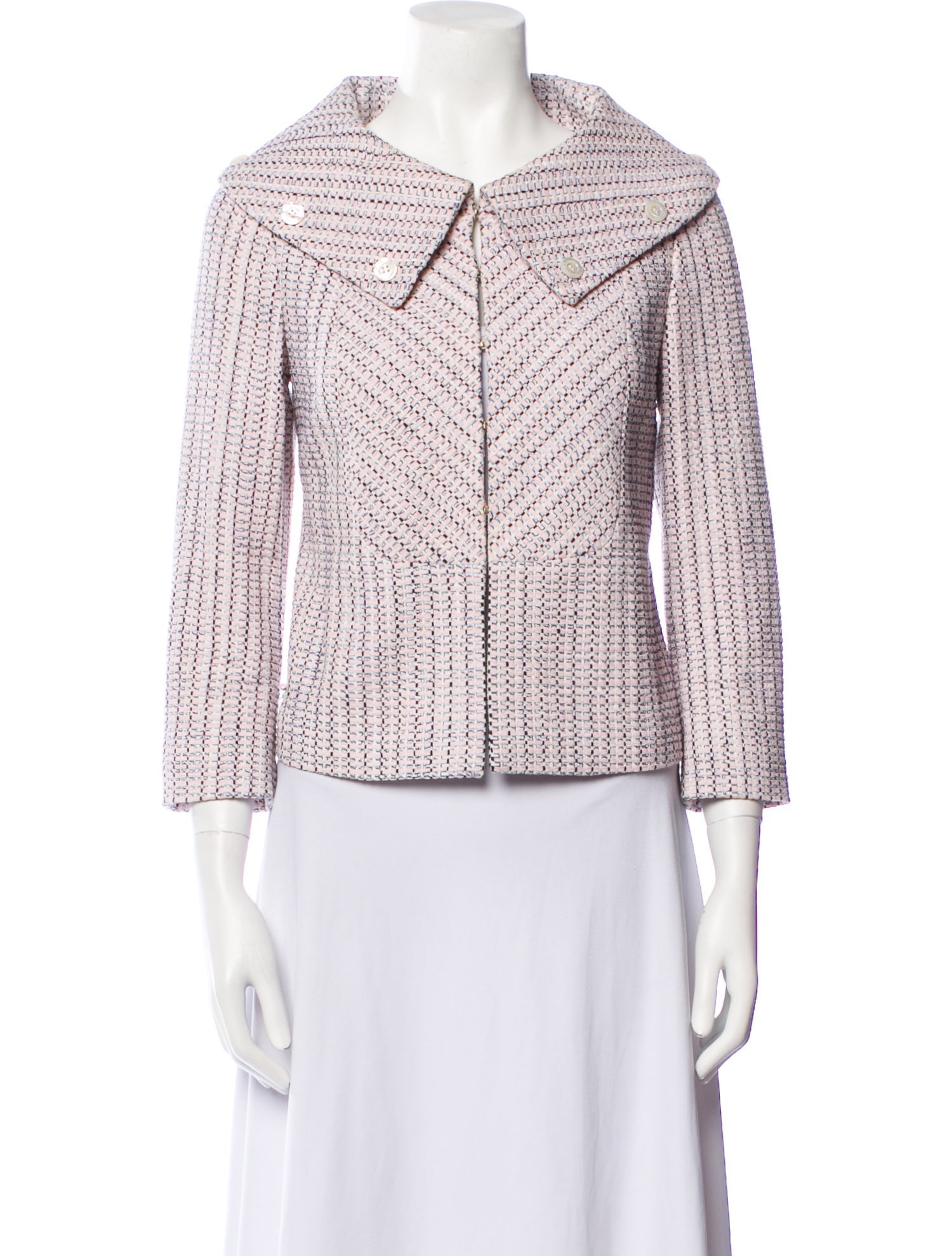 Escada Tweed Pattern Jacket