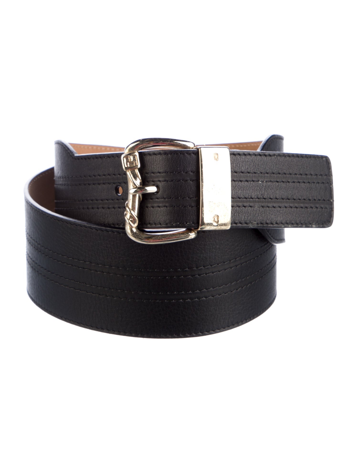 Escada Wide Leather Belt