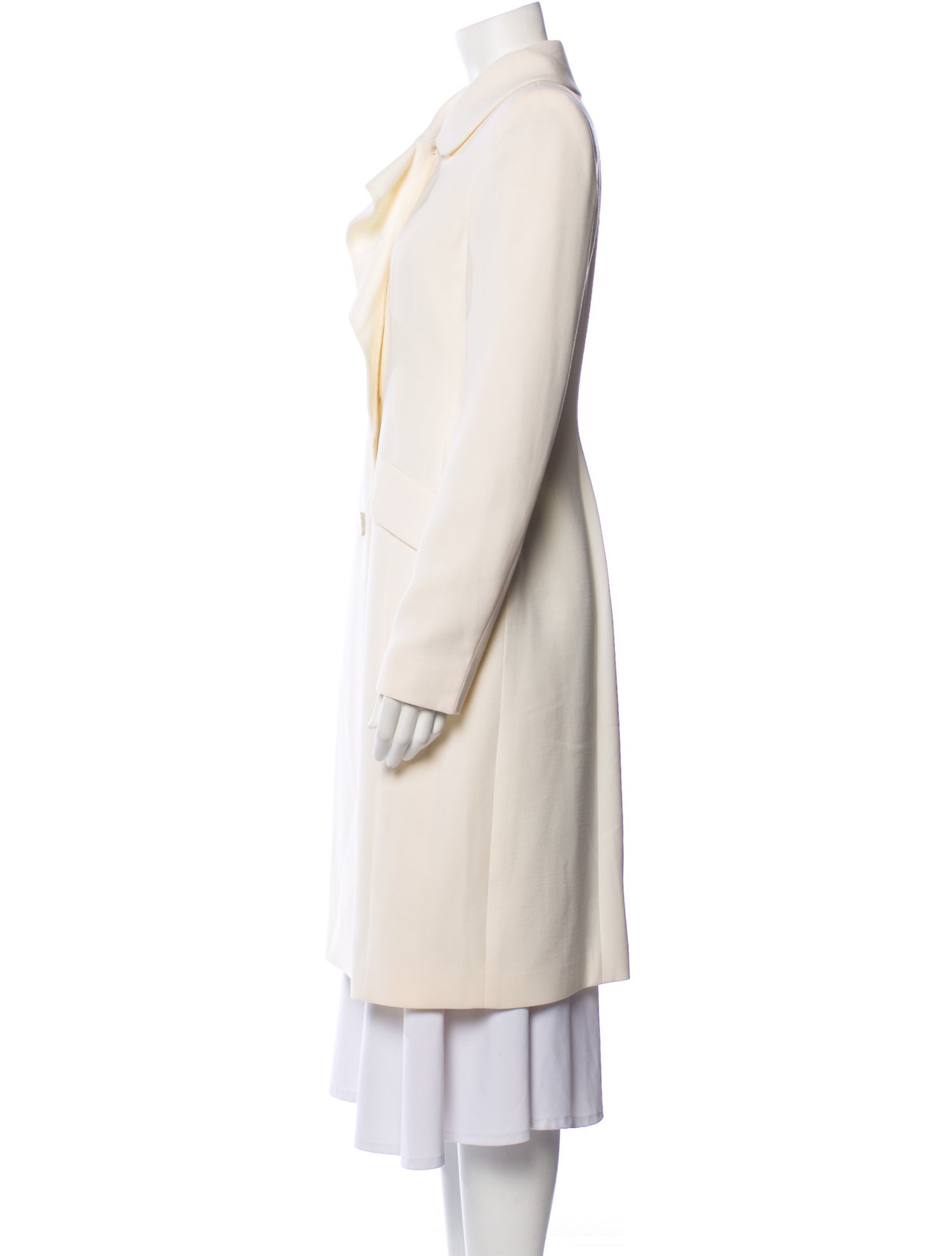 Escada Virgin Wool Trench Coat
