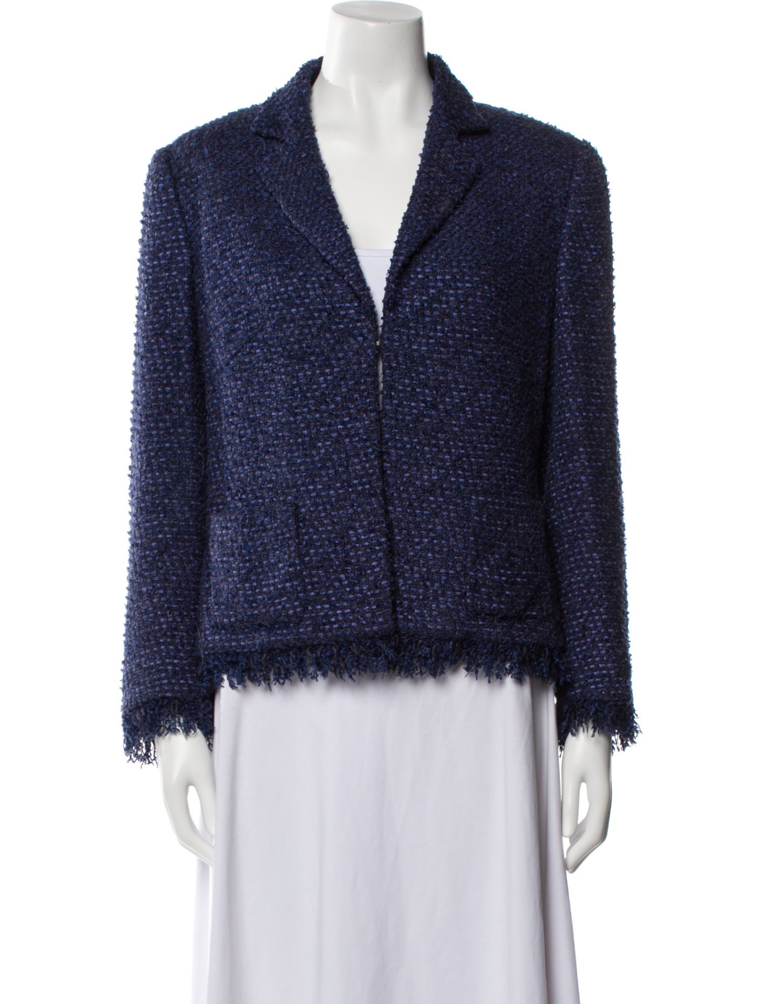 Escada Tweed Pattern Blazer