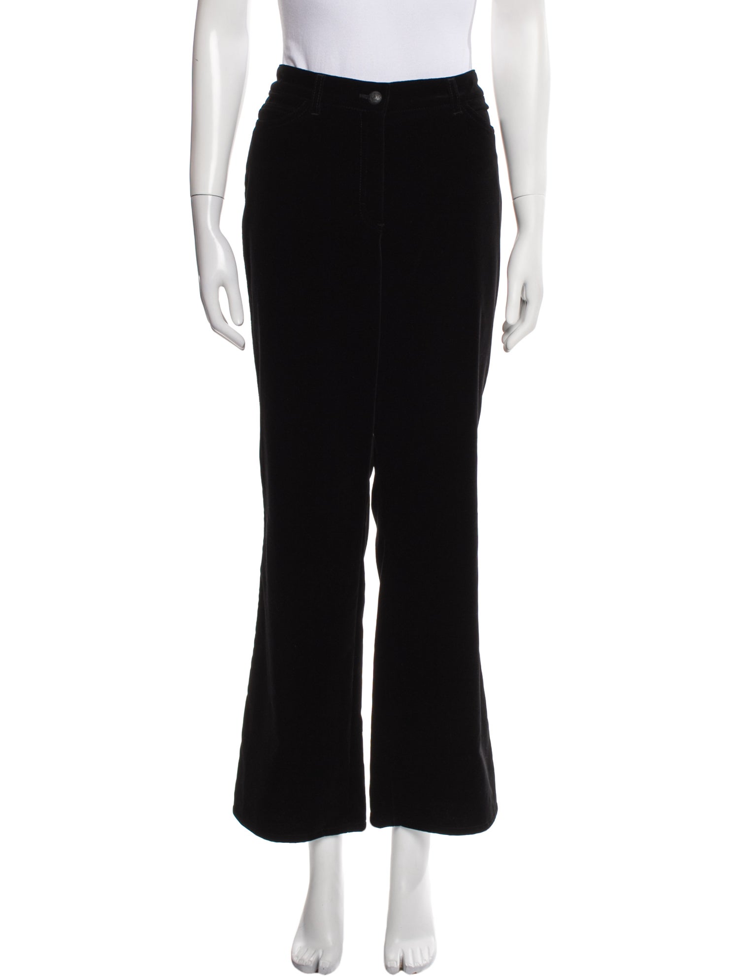 Escada Velour Wide Leg Pants w/ Tags