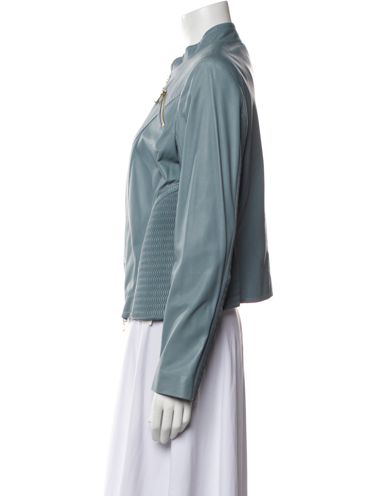 Escada Leather Biker Jacket