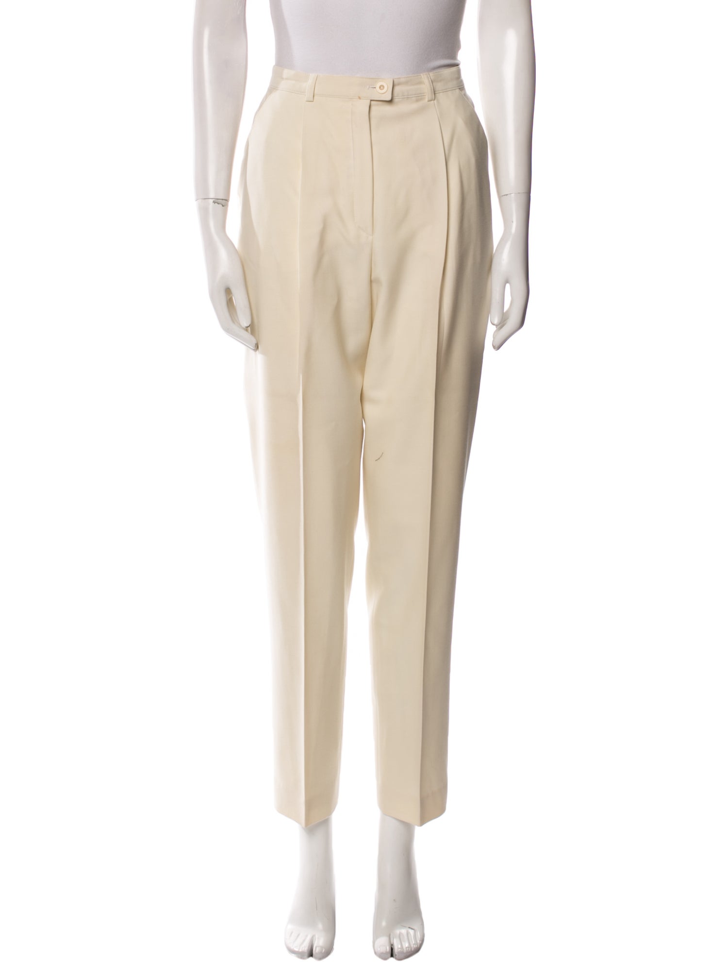 Escada Wool Straight Leg Pants