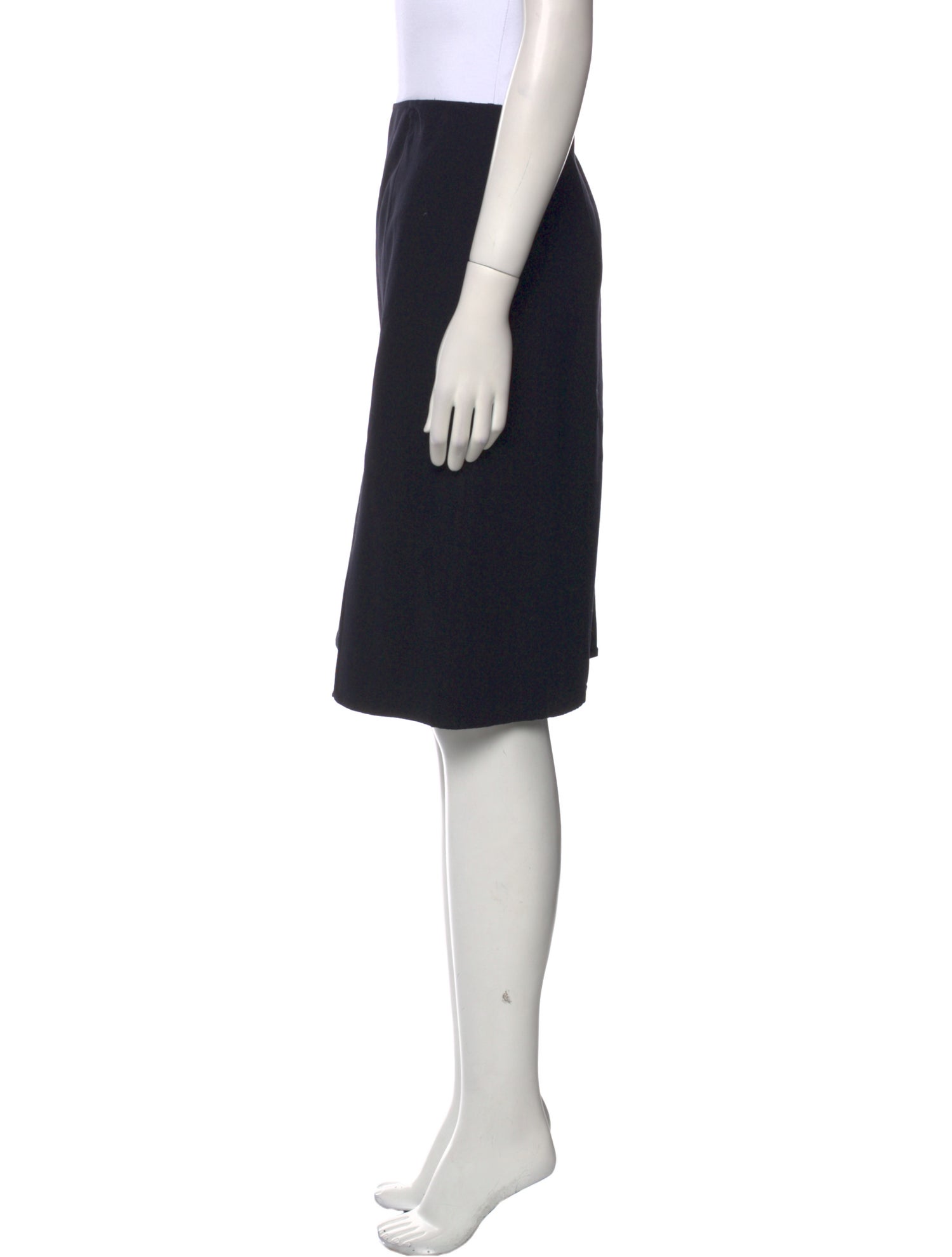 Escada Wool Knee-Length Skirt