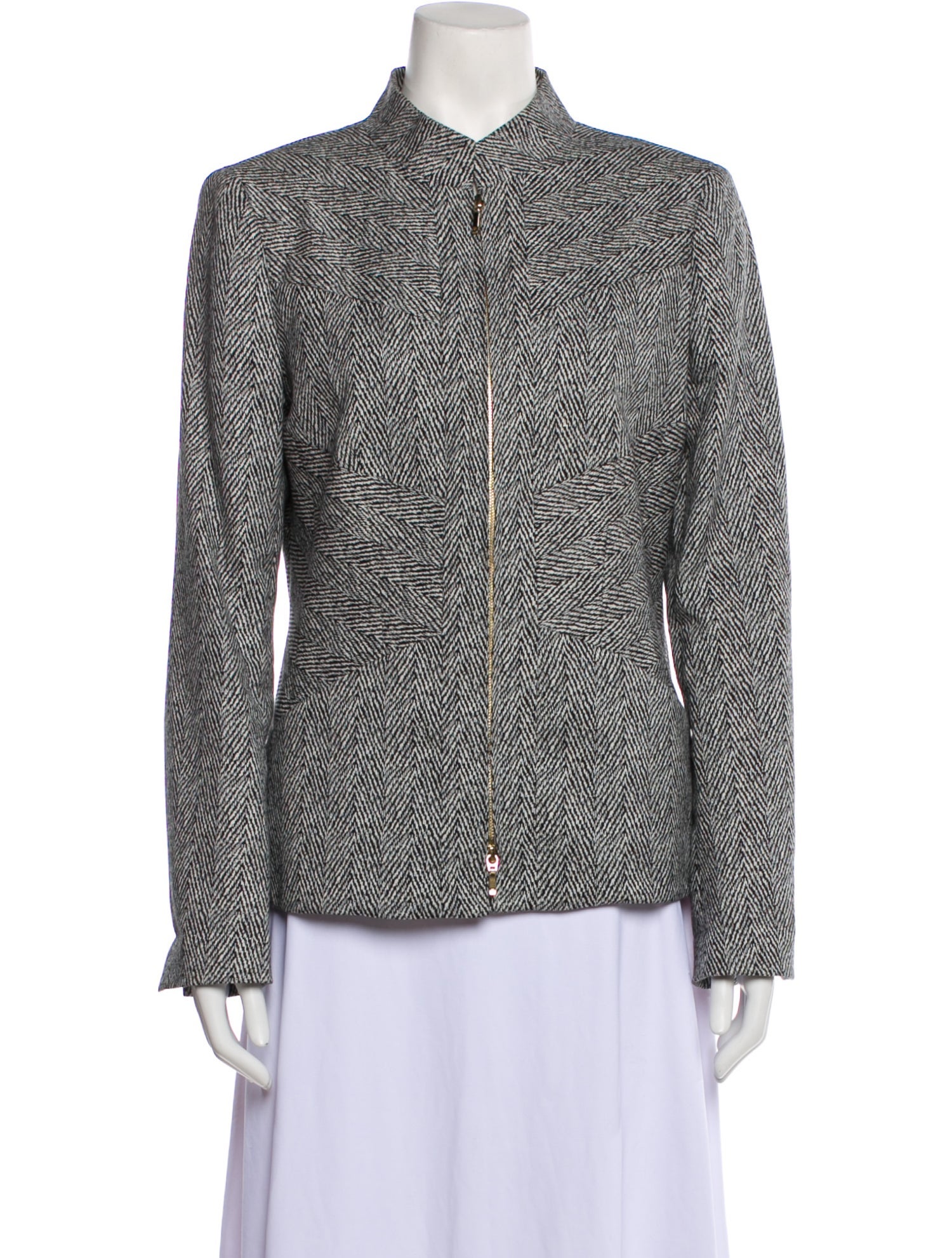 Escada Tweed Pattern Evening Jacket