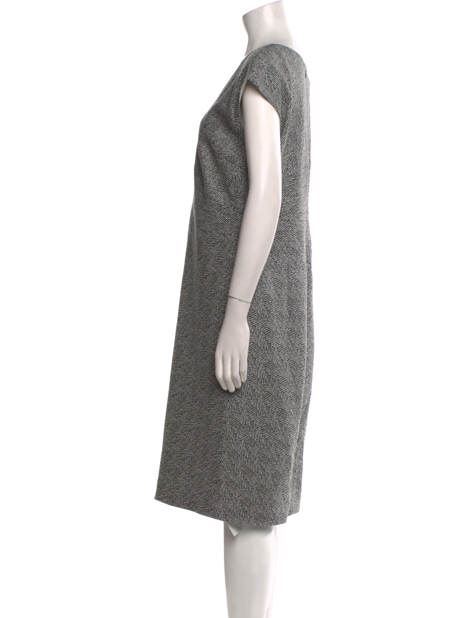 Escada Printed Midi Length Dress