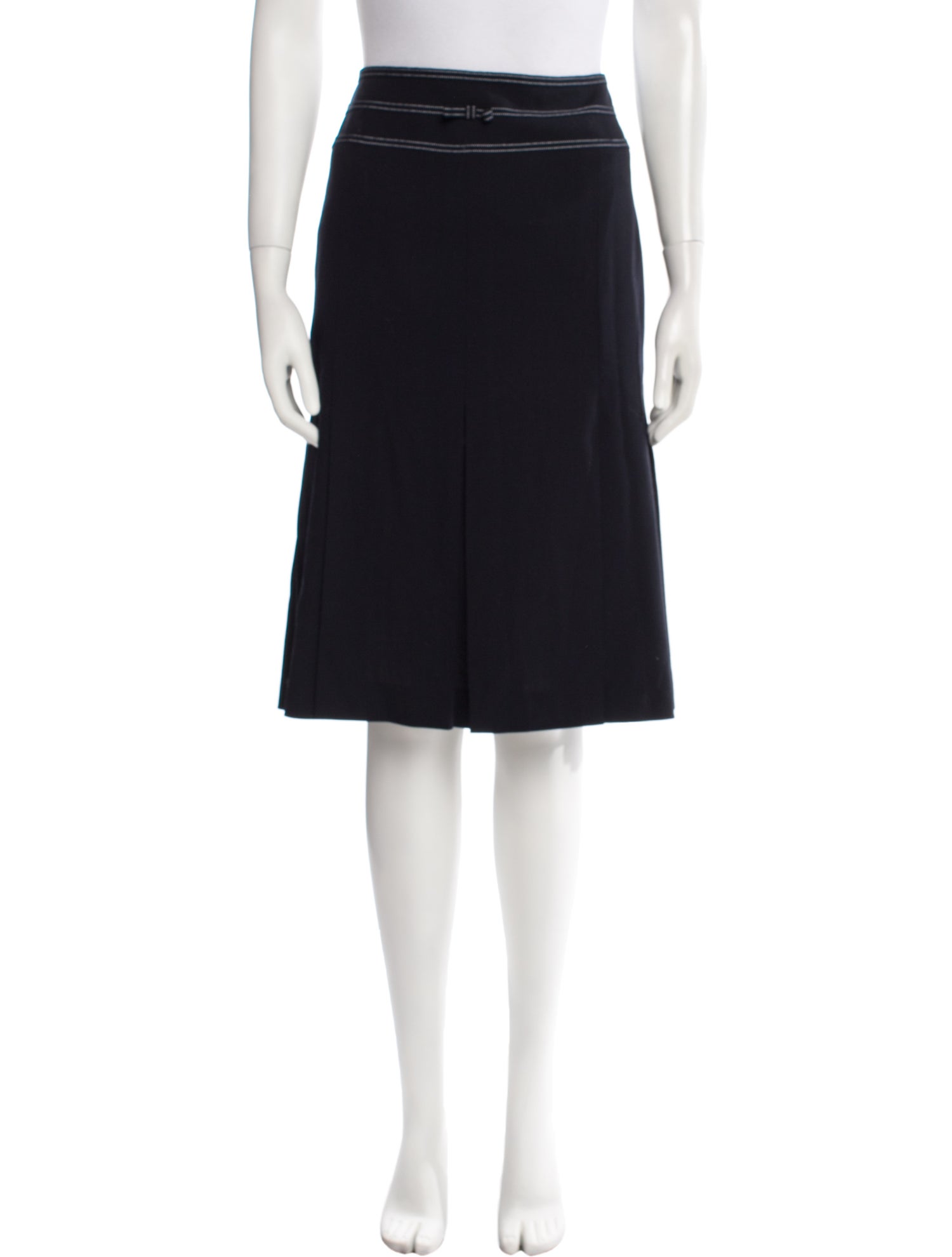 Escada Wool Knee-Length Skirt