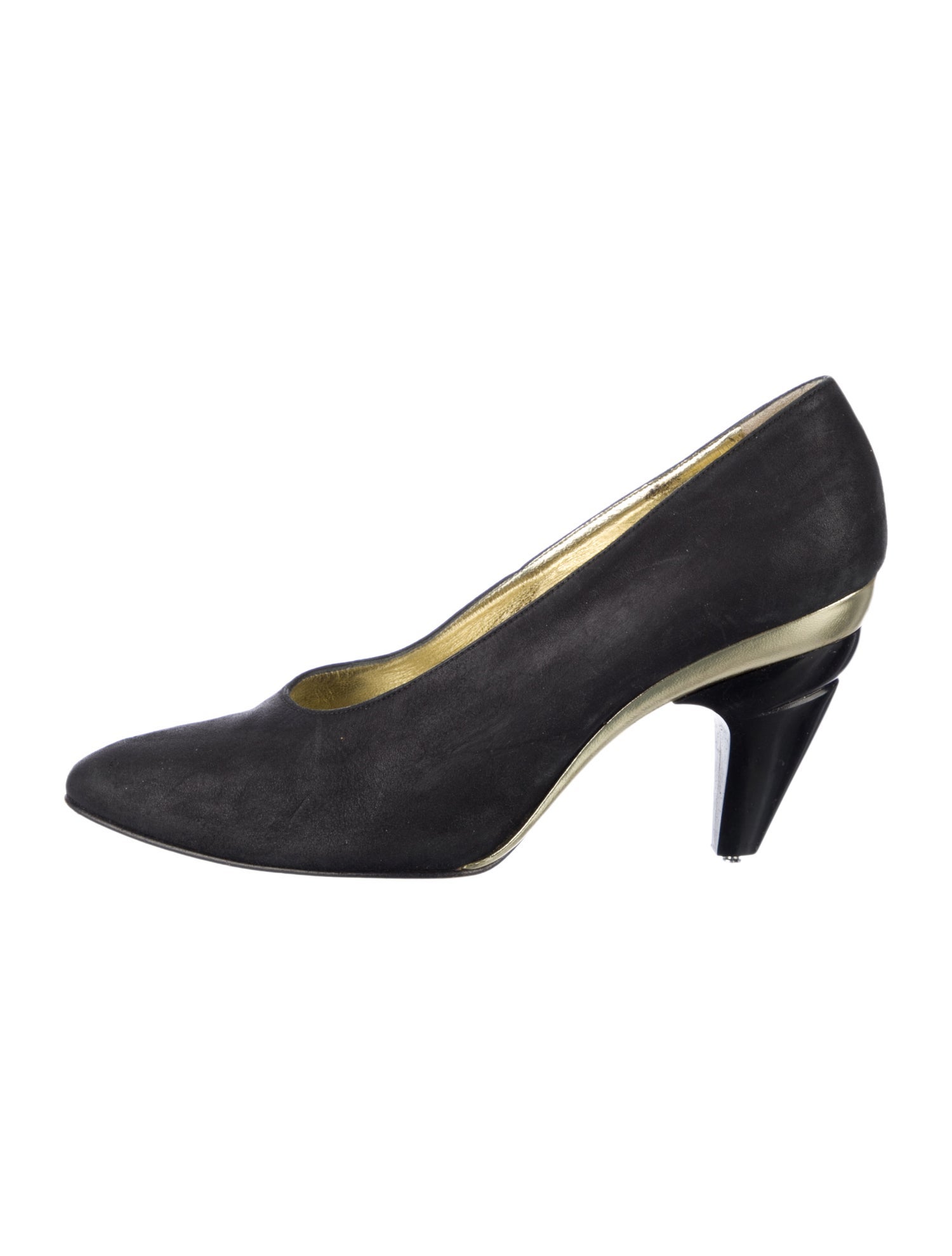 Escada Suede Pumps