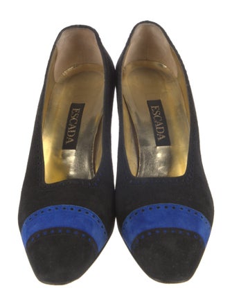 Escada Suede Pumps