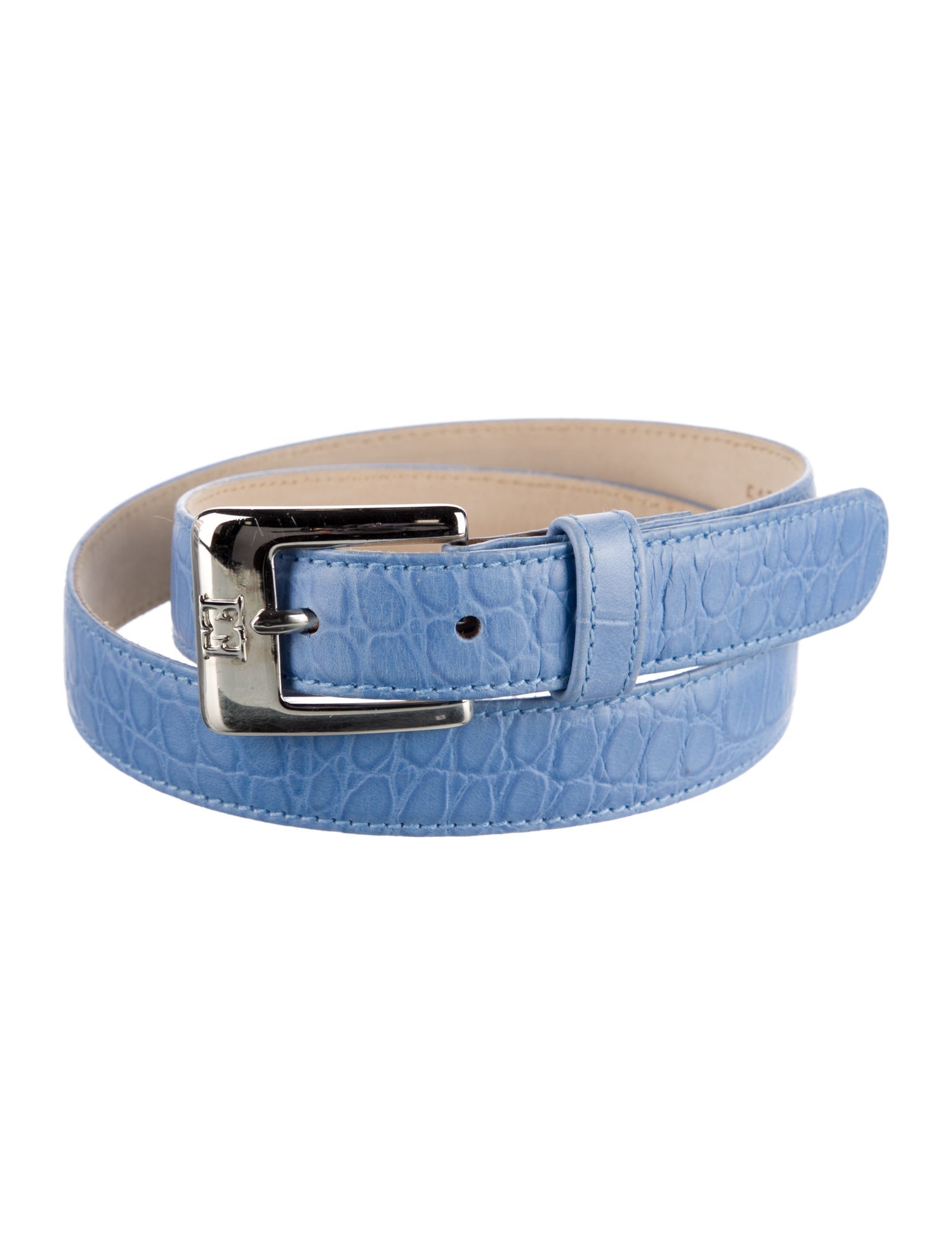 Escada Skinny Leather Belt
