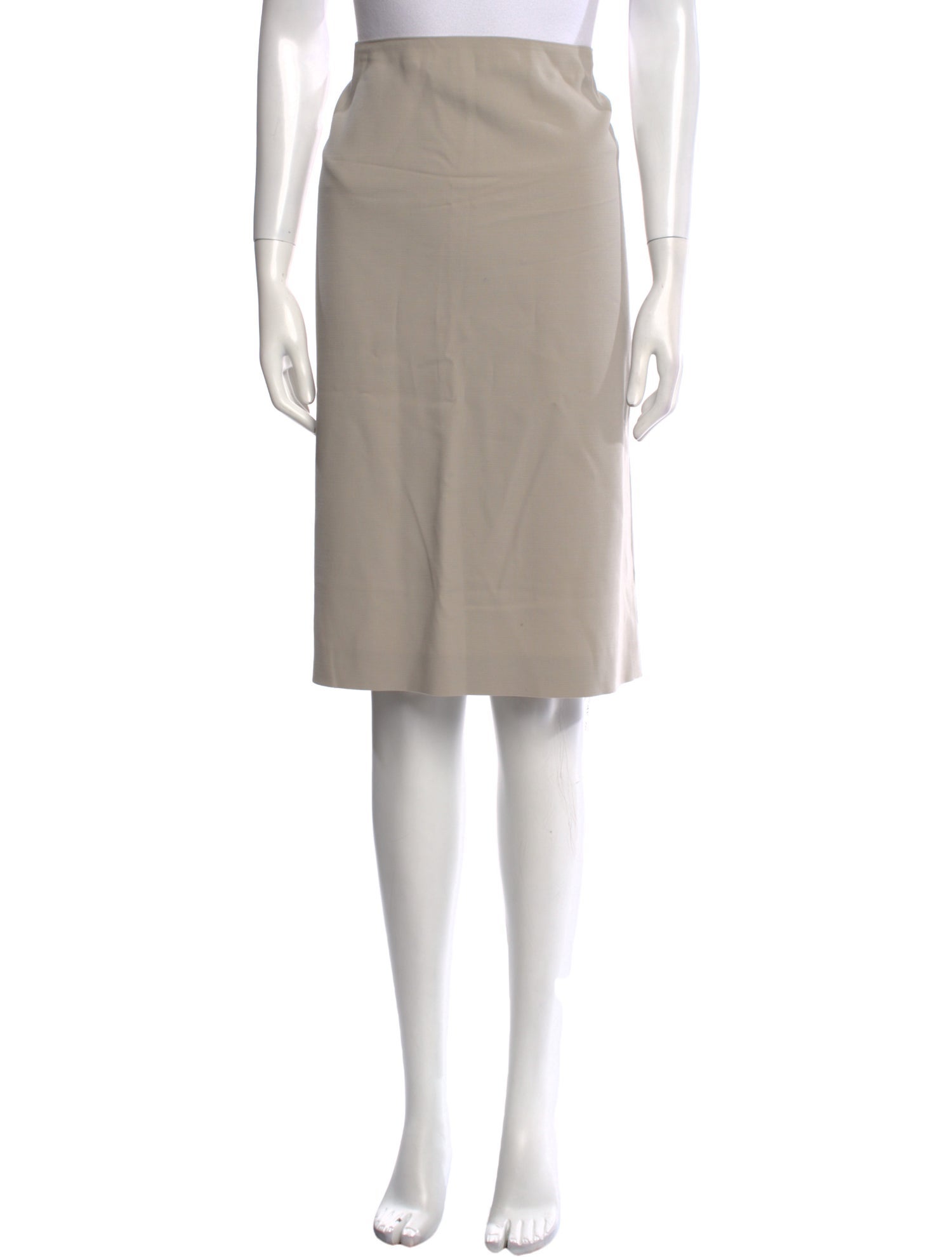 Escada Virgin Wool Knee-Length Skirt