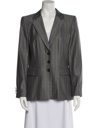 Escada Polka Dot Print Blazer