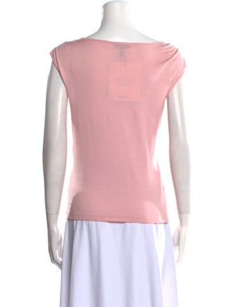 Escada Silk V-Neck Top