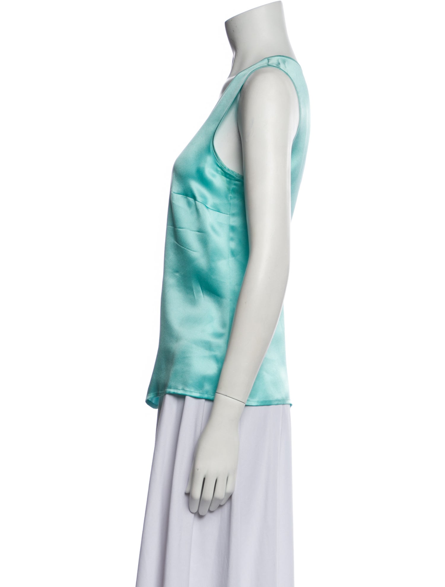 Escada Silk Scoop Neck Top
