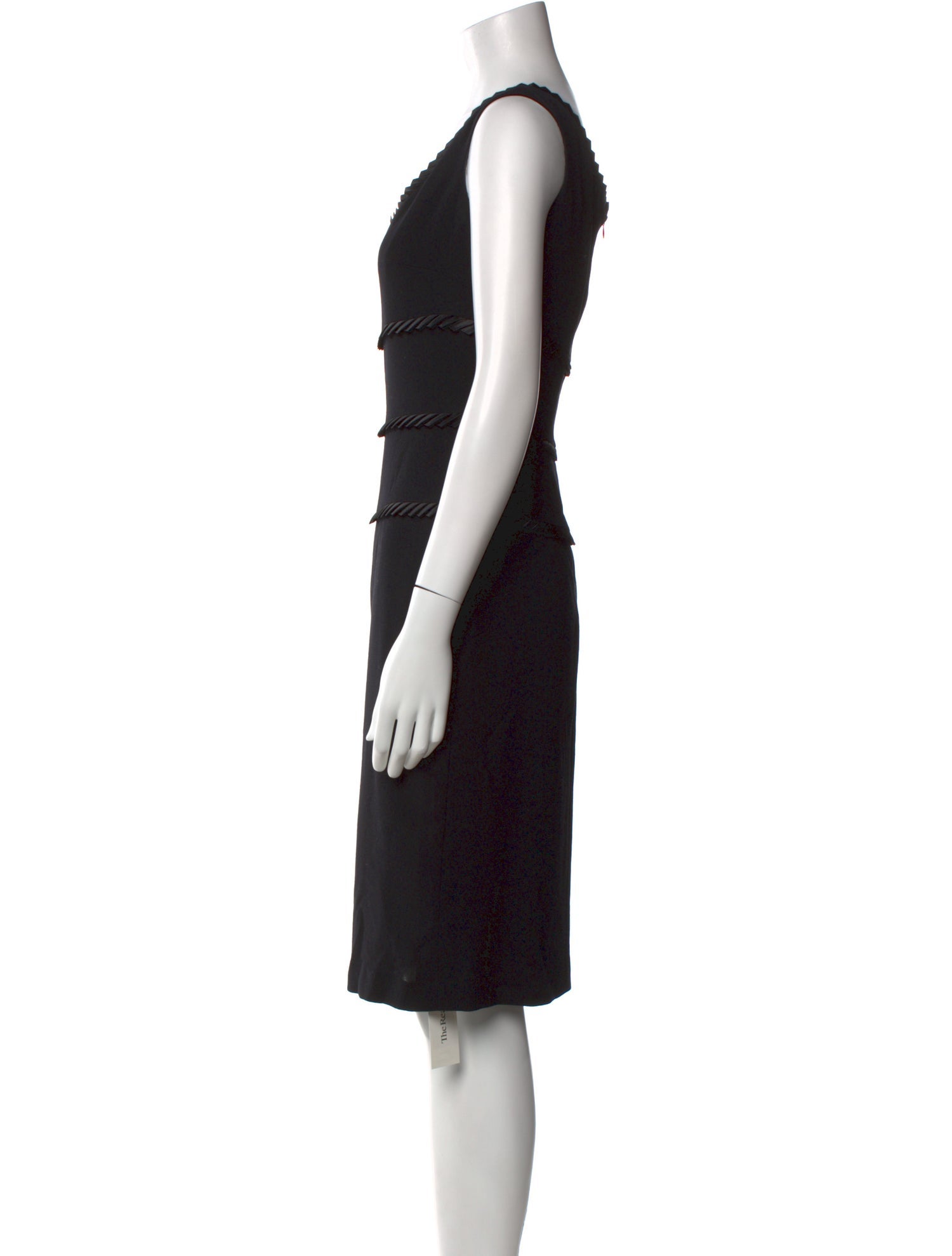 Escada Wool Knee-Length Dress