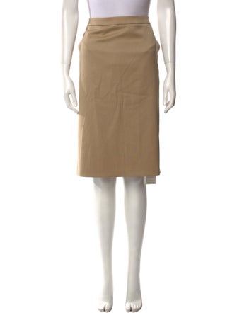 Escada Virgin Wool Knee-Length Skirt