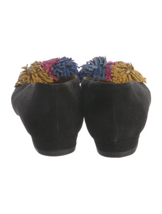 Escada Suede Flats