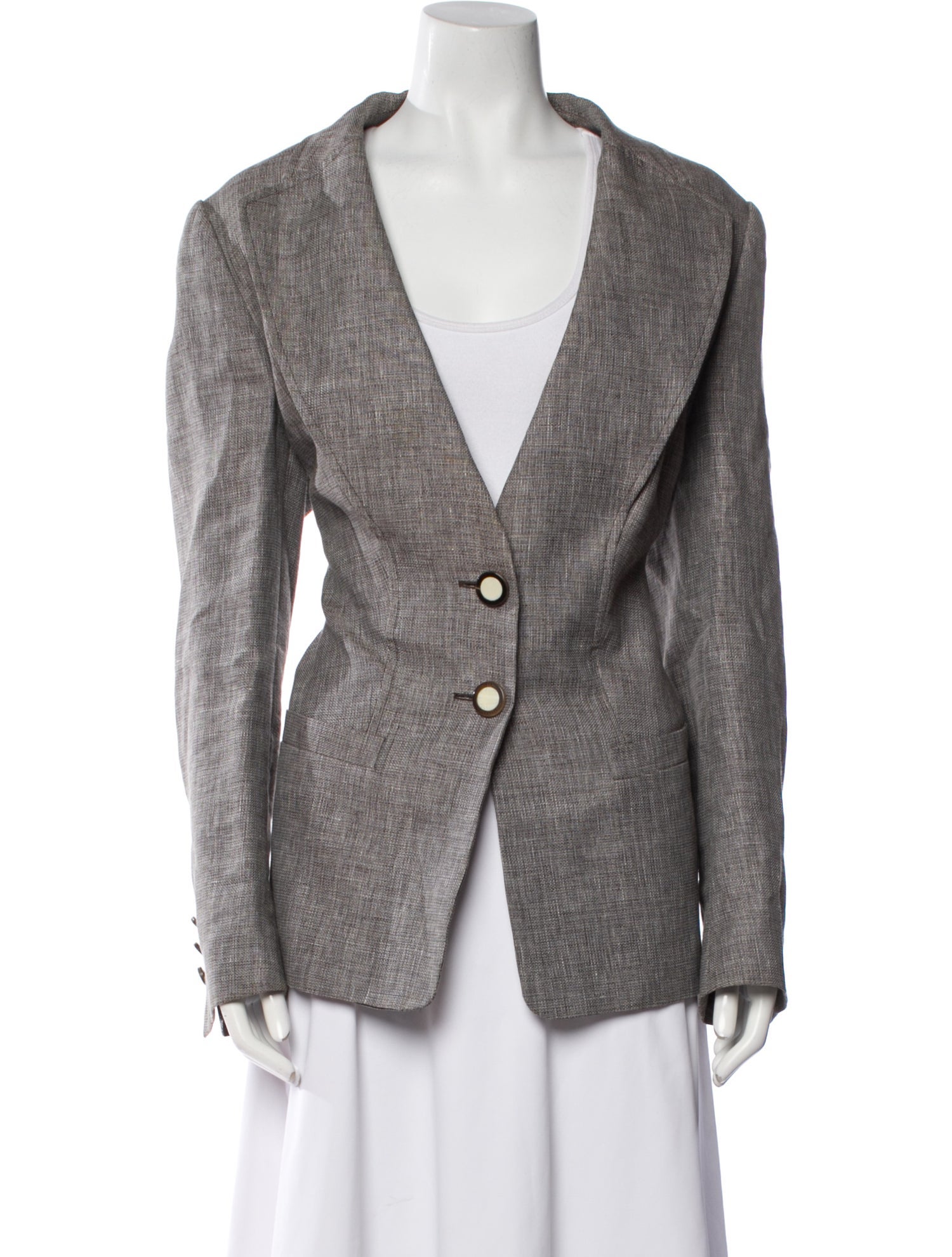 Escada Linen Blazer
