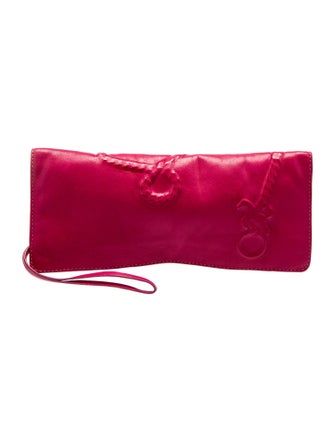 Escada Leather Clutch