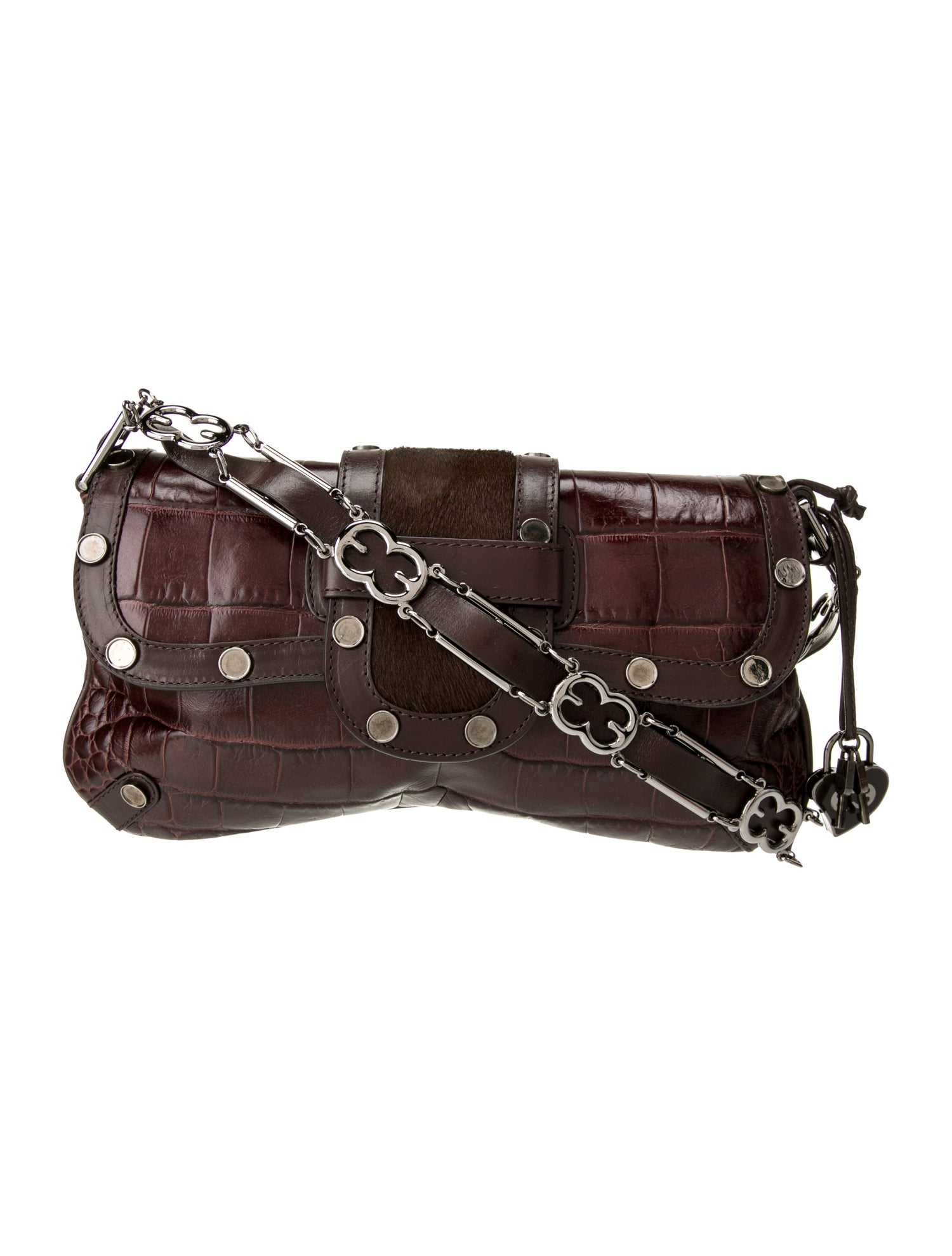 Escada Alligator Shoulder Bag