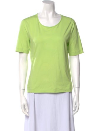 Escada Scoop Neck Short Sleeve T-Shirt