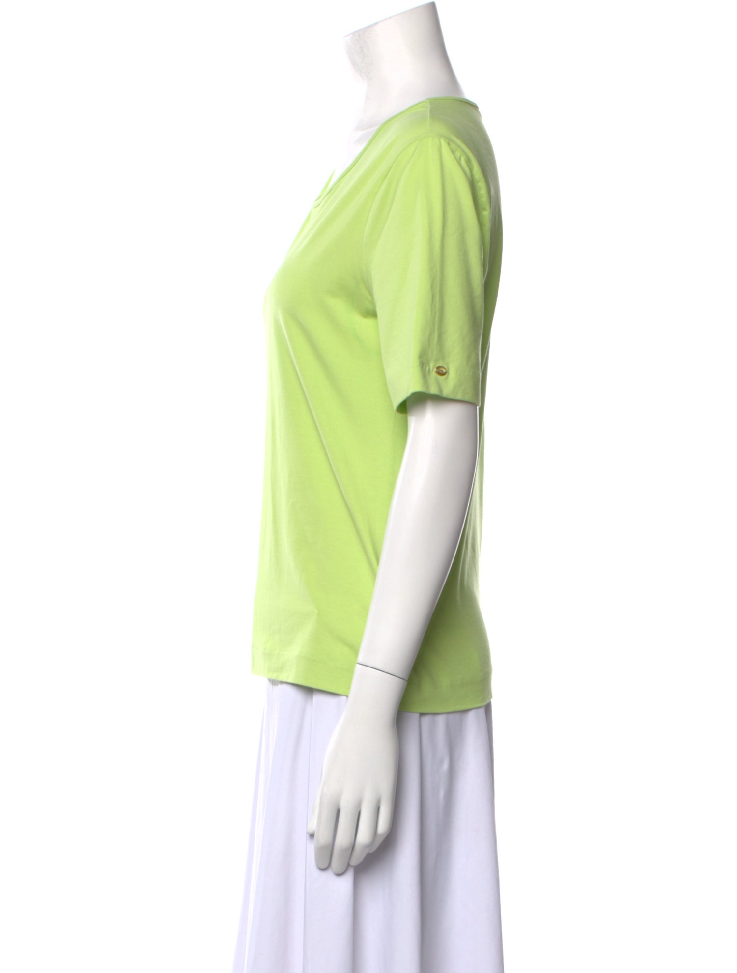 Escada Scoop Neck Short Sleeve T-Shirt