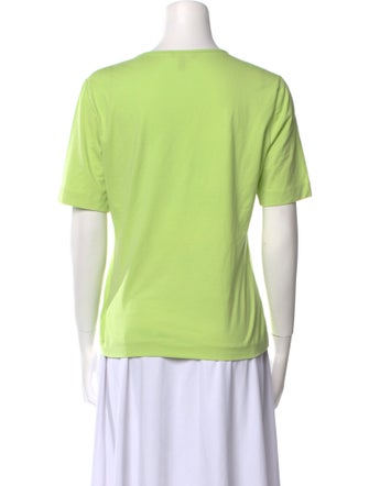 Escada Scoop Neck Short Sleeve T-Shirt