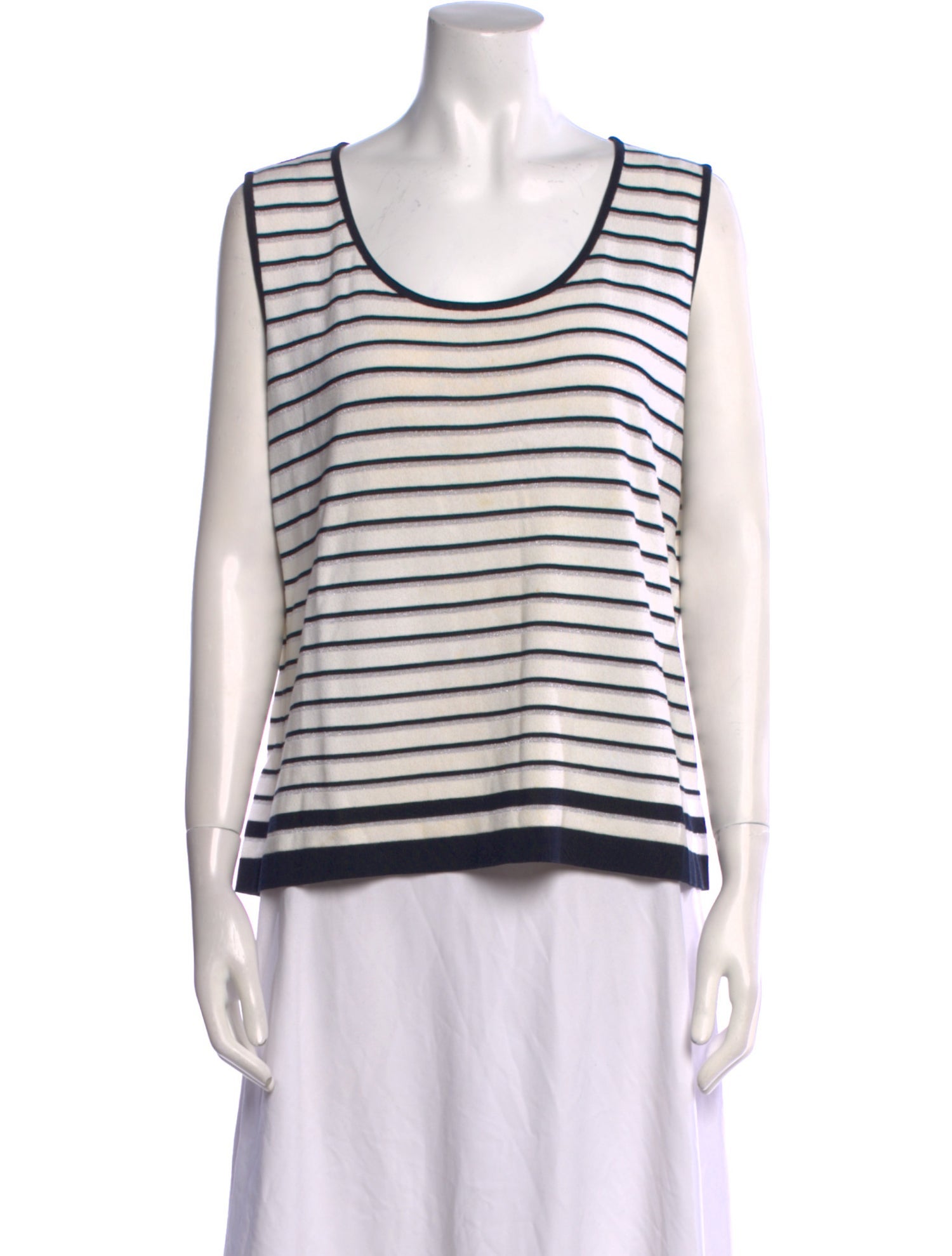 Escada Silk Striped Top
