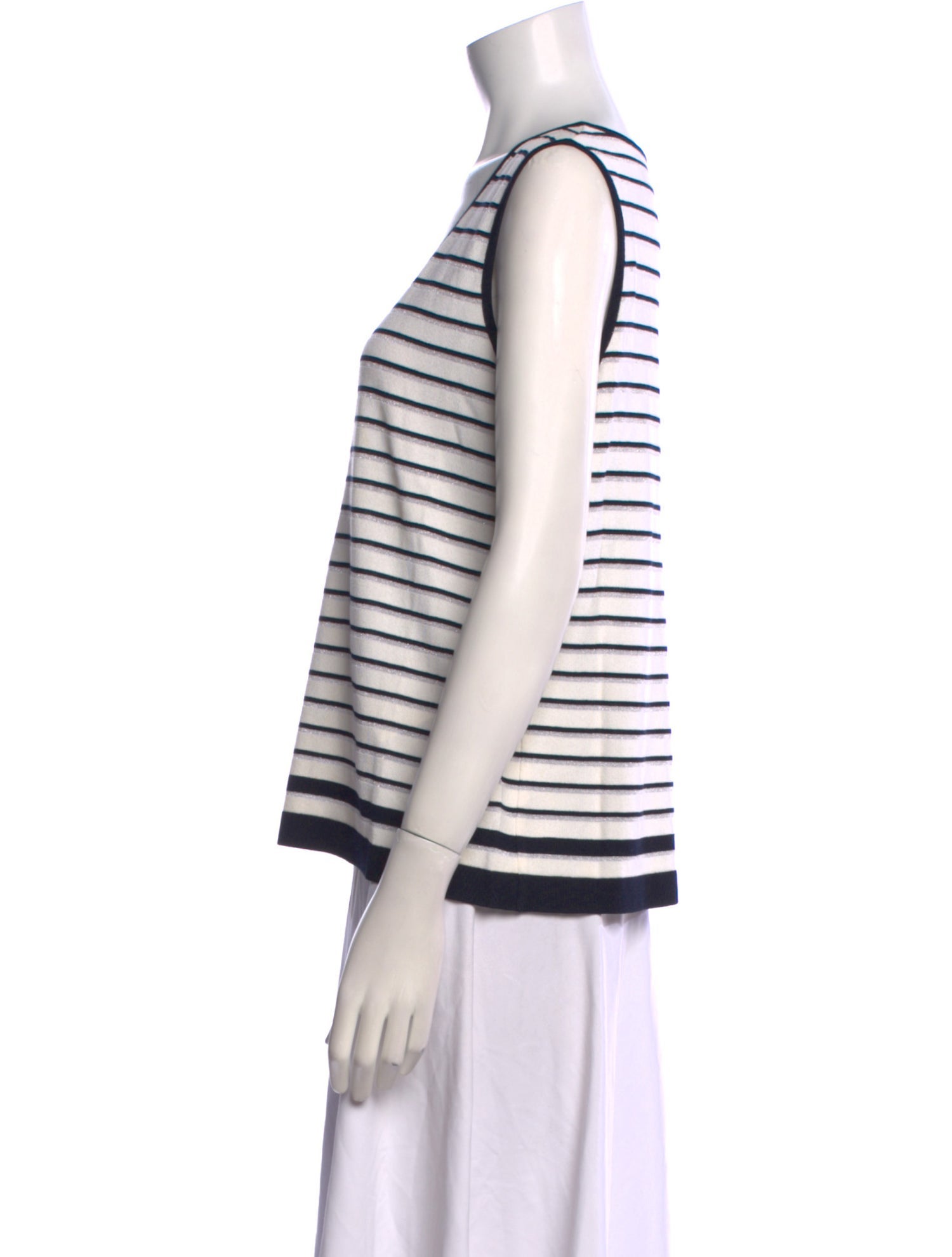 Escada Silk Striped Top