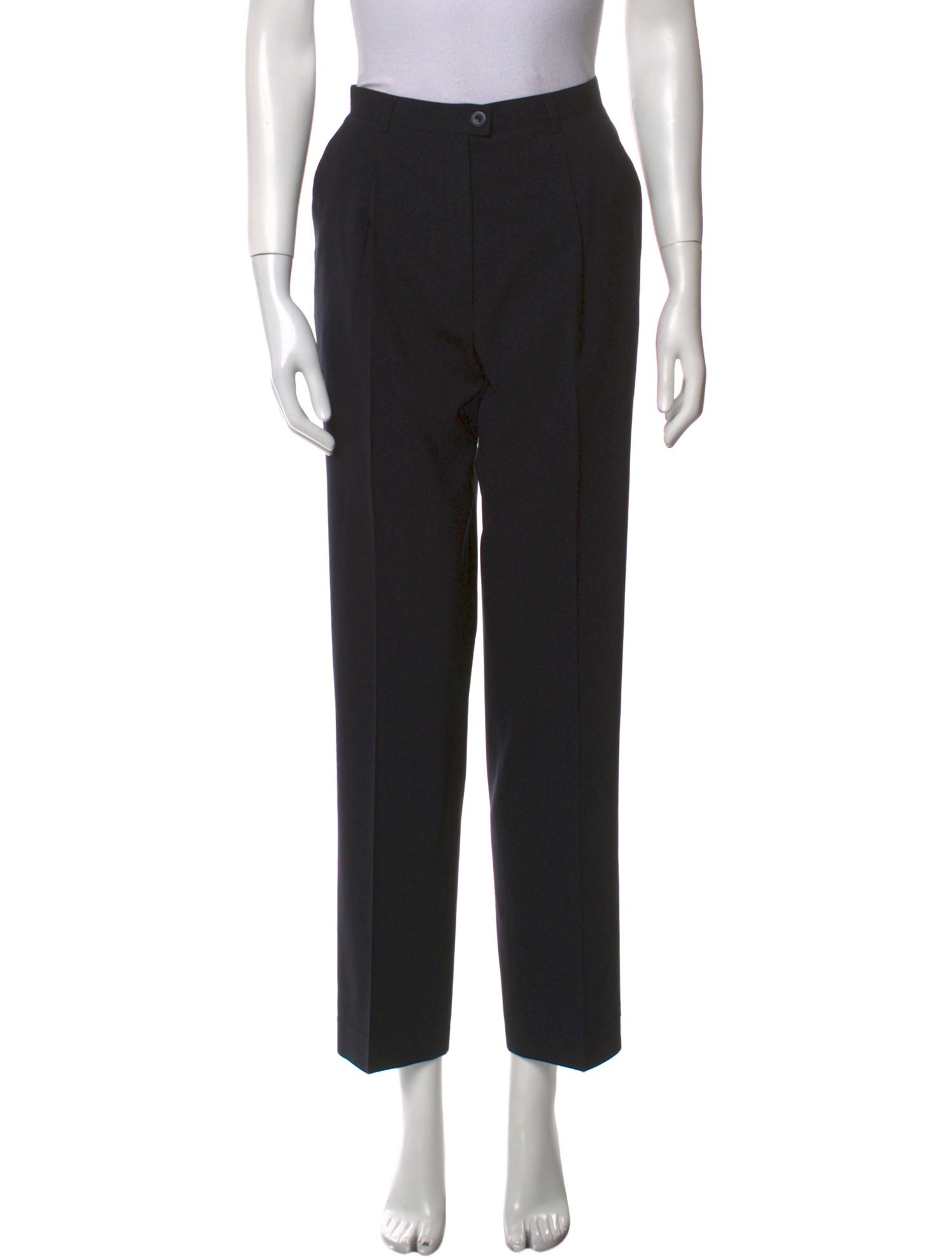 Escada Virgin Wool Skinny Leg Pants