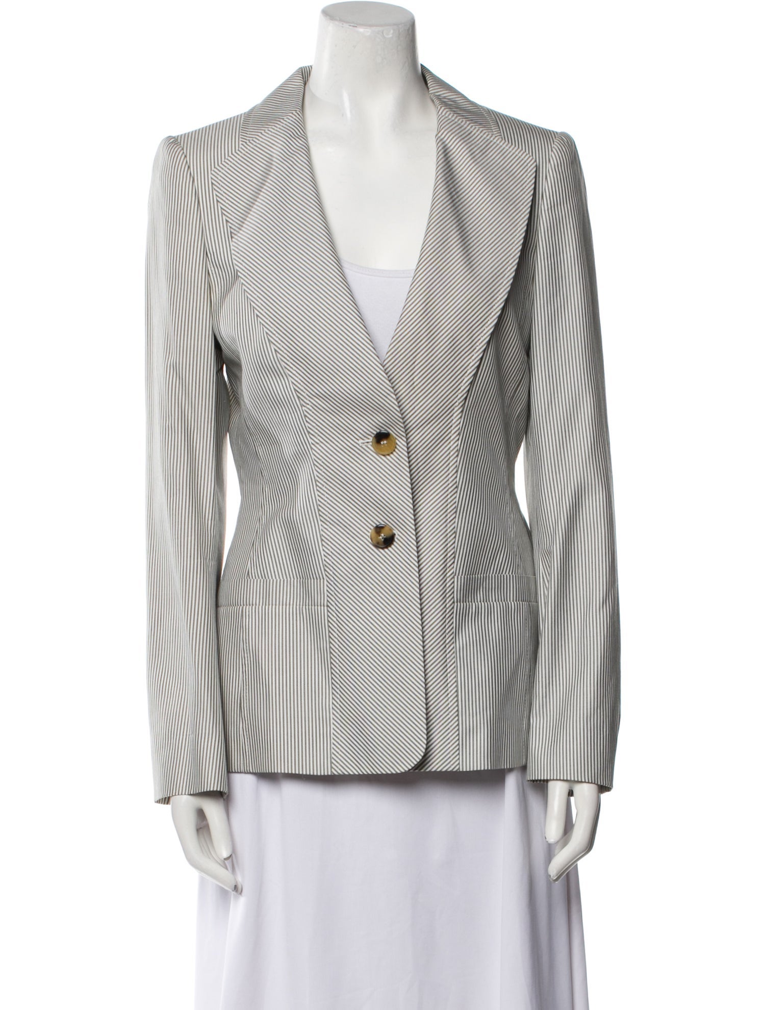 Escada Striped Blazer