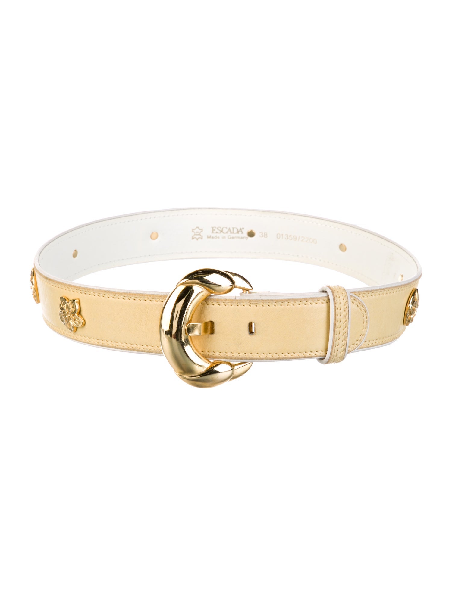 Escada Leather Waist Belt