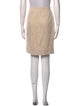 Escada Tweed Pattern Knee-Length Skirt