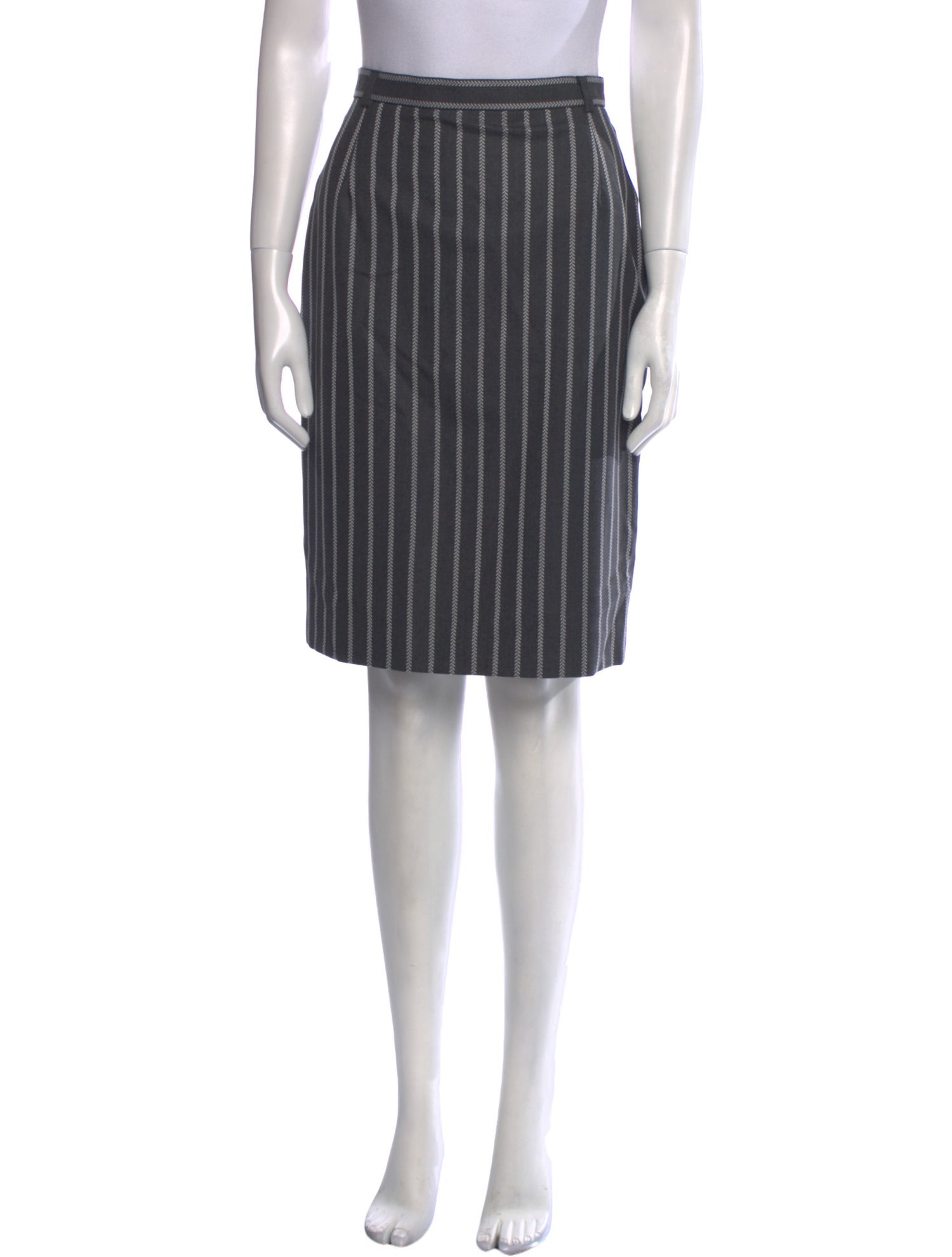 Escada Virgin Wool Knee-Length Skirt