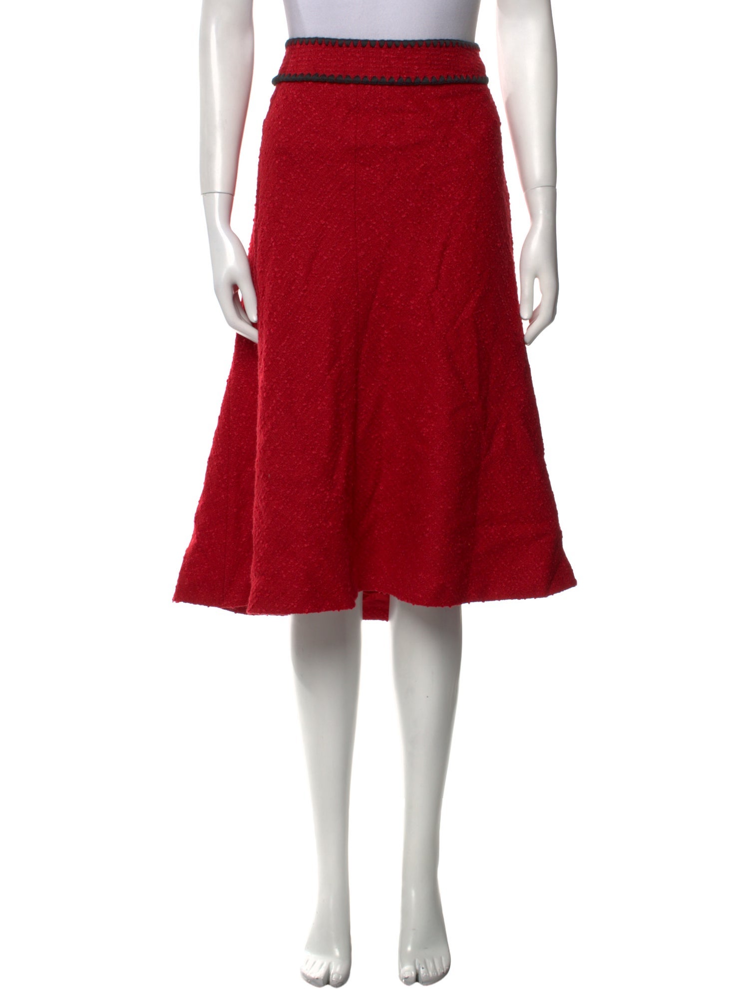 Escada Wool Knee-Length Skirt