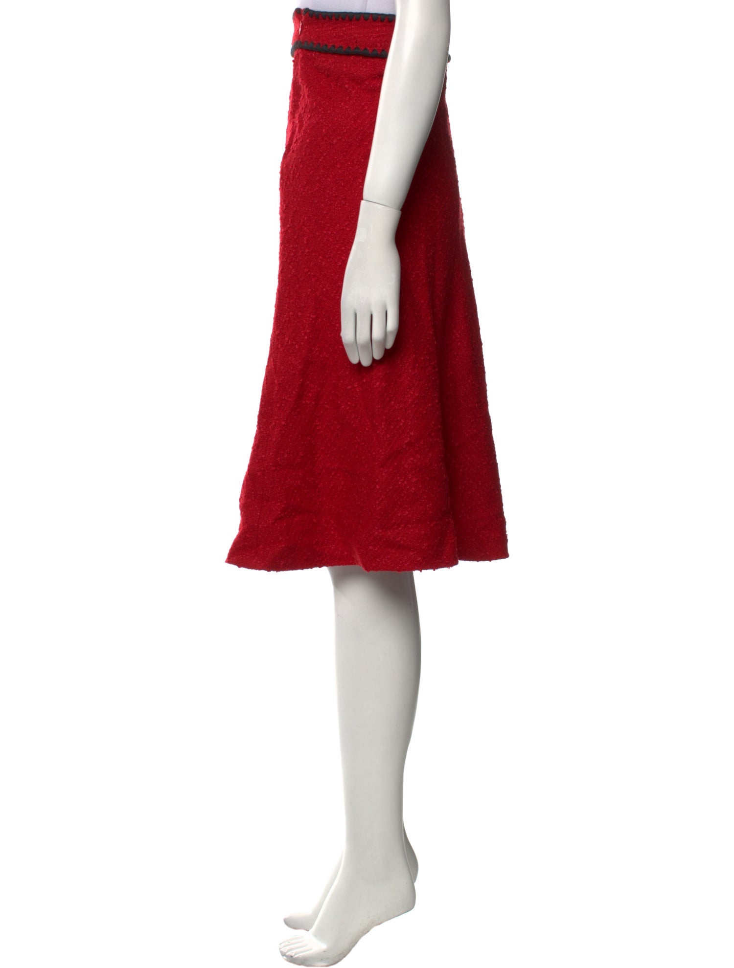 Escada Wool Knee-Length Skirt